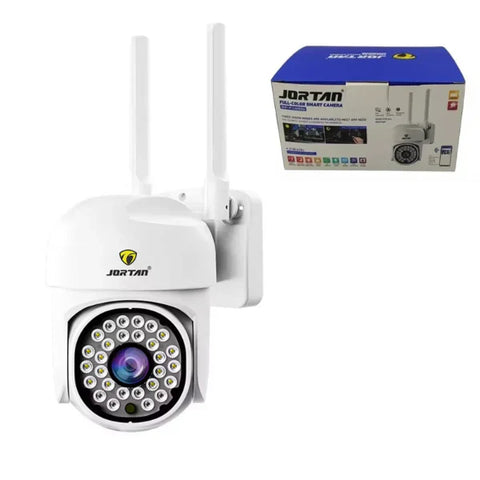Set Complet Supraveghere: 2 Camere IP 360° WiFi Jortan + 2 Carduri 32GB